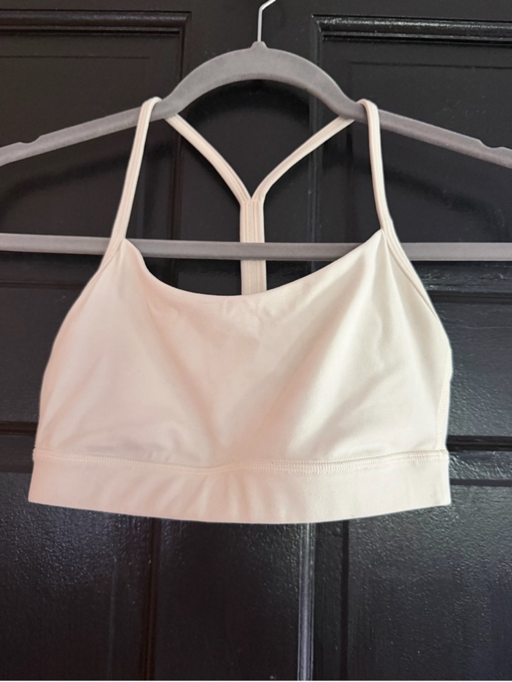 Everyday Lightweight Strappy Bralette - Cream